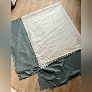 Queen/King Gray 15” Bedskirt
